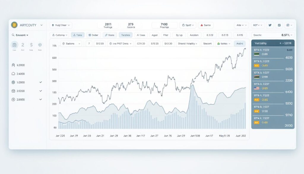 perbandingan volatilitas crypto