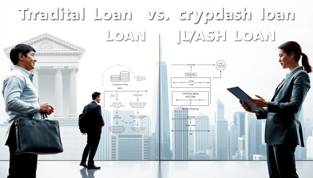 Perbandingan Flash Loan dan Pinjaman Tradisional