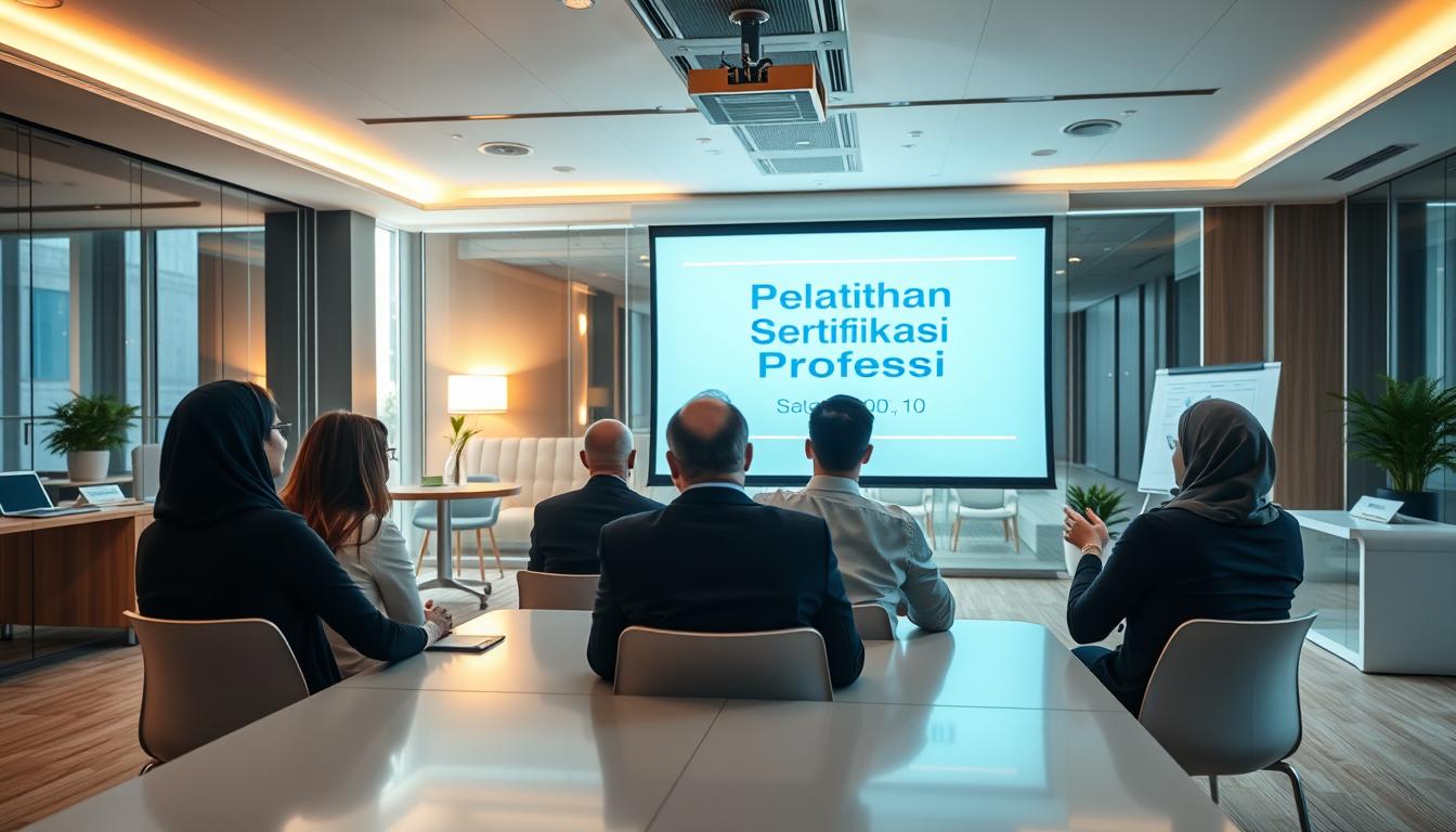 Pelatihan sertifikasi profesi