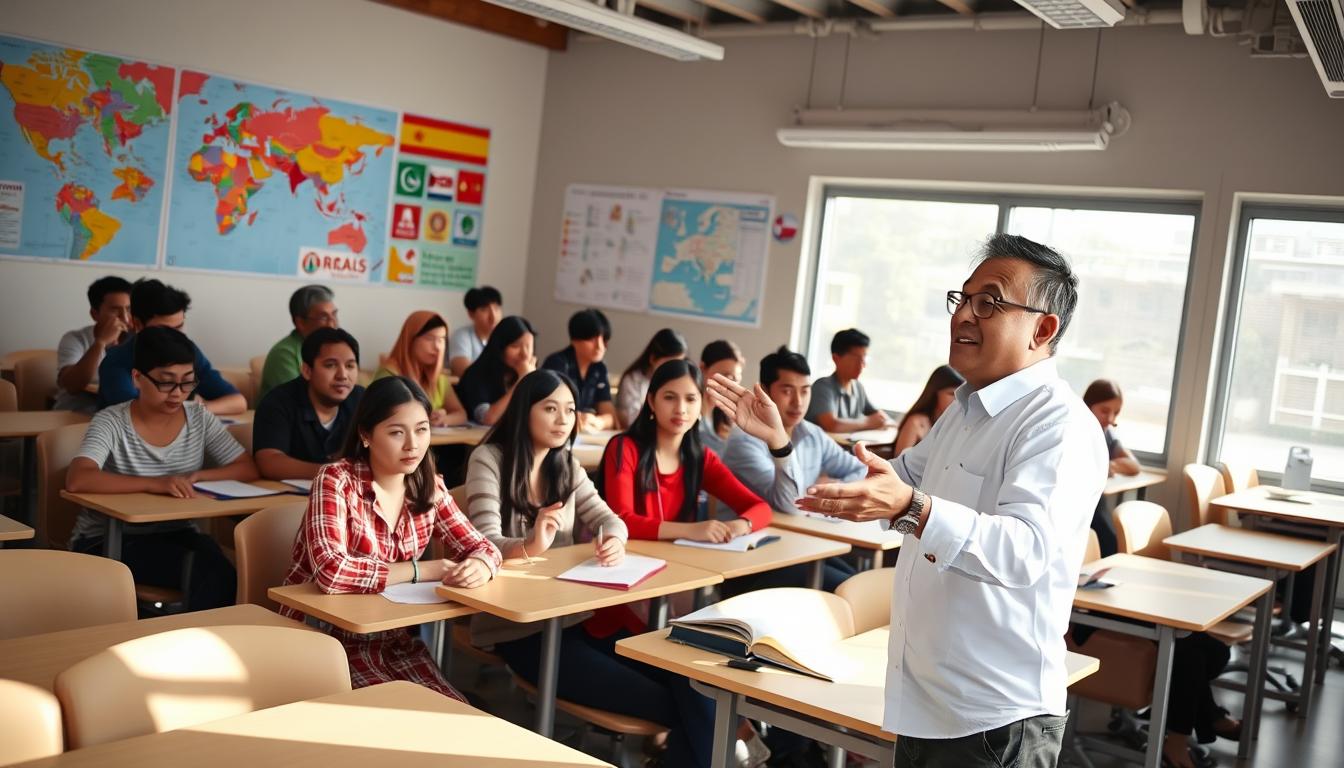 bisnis kursus bahasa asing