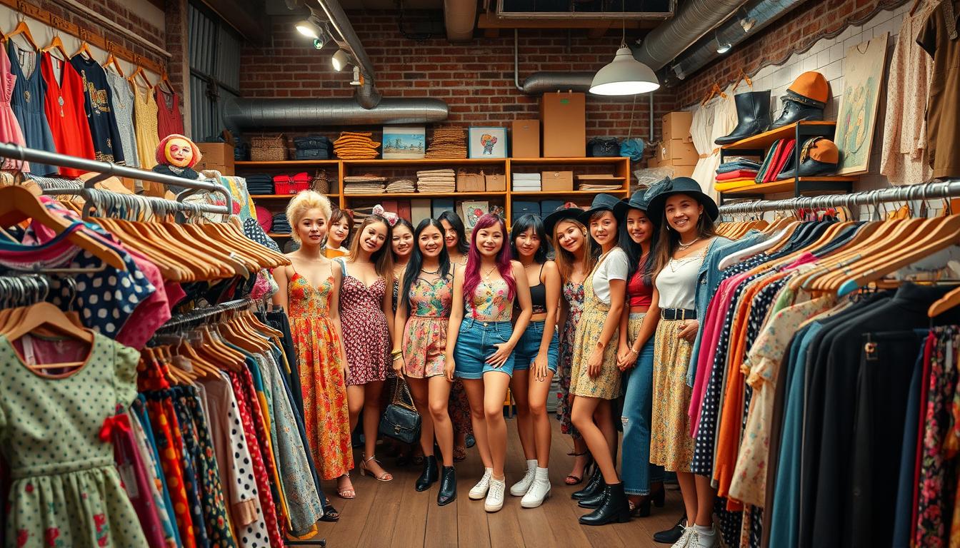 bisnis thrifting fashion