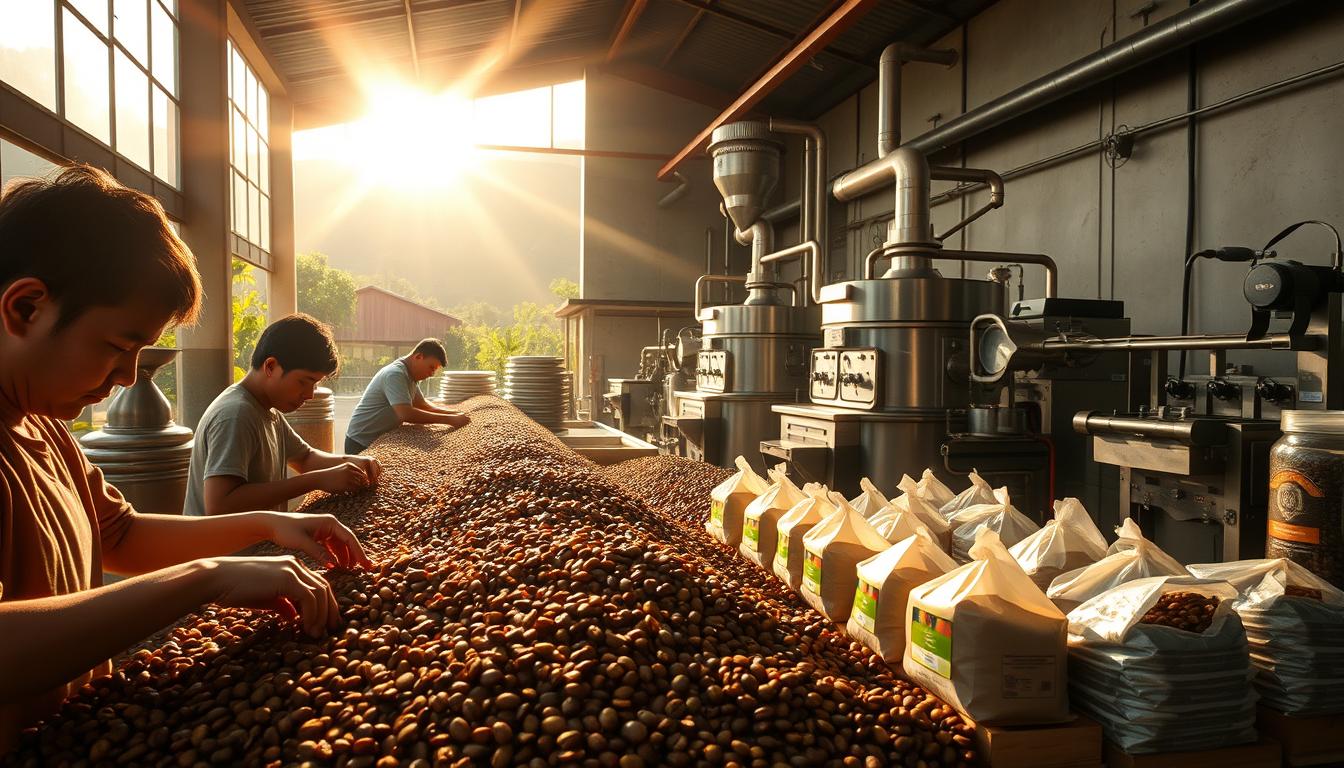 bisnis pengolahan kopi