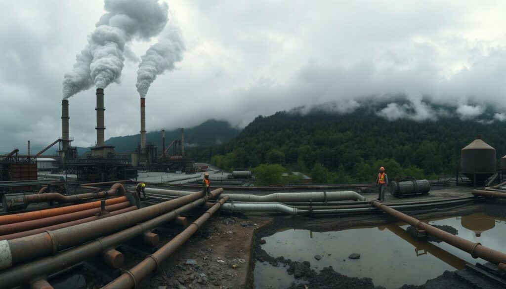 dampak lingkungan produksi baja
