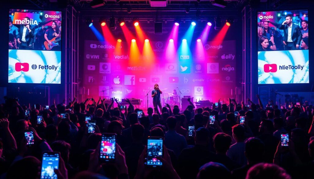 peran media dalam musik