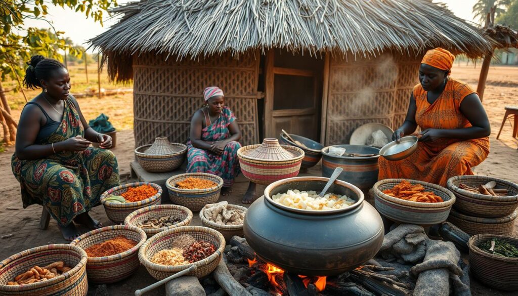 Teknik Memasak Tradisional di Benin Teknik Memasak Tradisional di Benin