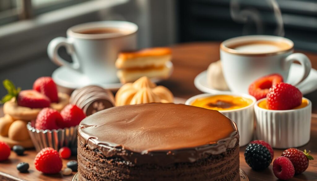 makanan penutup Belgia